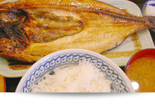 ごはんのおかずにもぴったりのホッケ